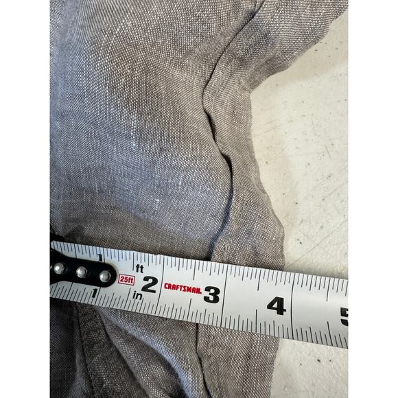 Athleta Cabo Linen 4" Short in Chambray Gray Size 12 - Picture 7 of 10